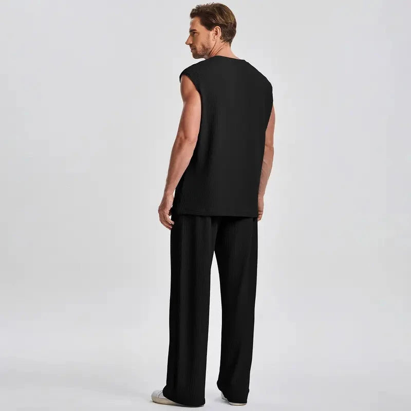 Men's Ribbed Lounge Set