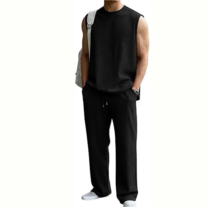 Men's Ribbed Lounge Set
