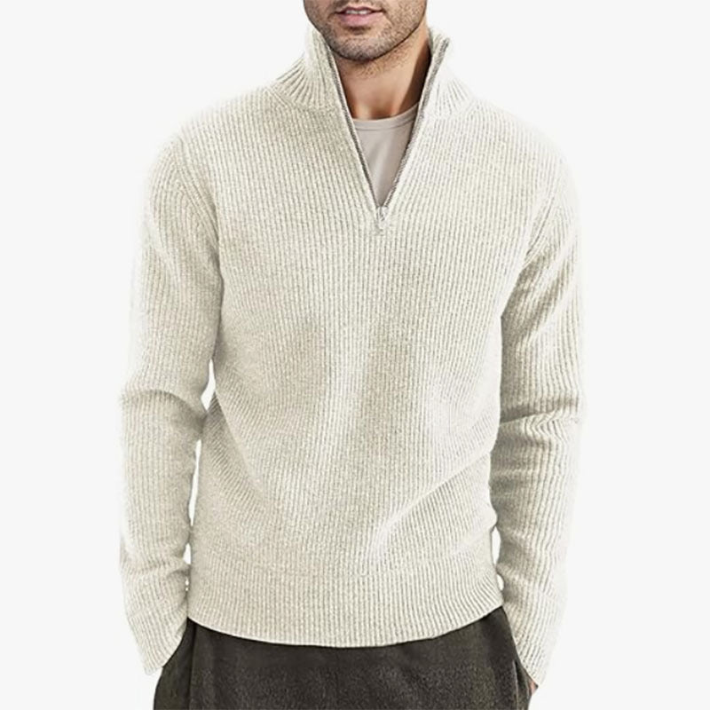 Pacific Quarter Zip Sweater Navy