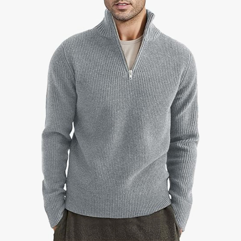 Pacific Quarter Zip Sweater Navy