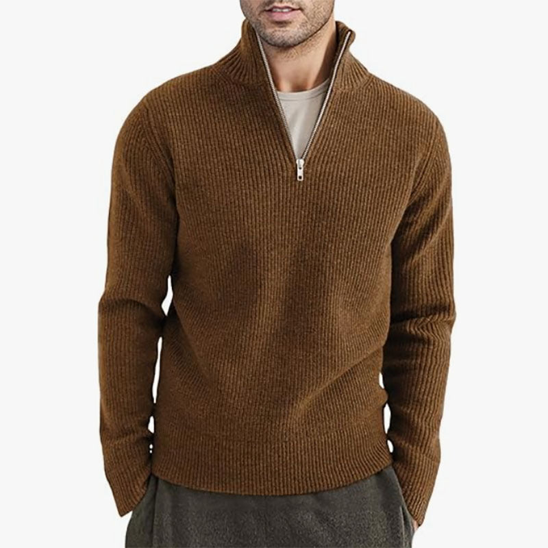 Pacific Quarter Zip Sweater Navy