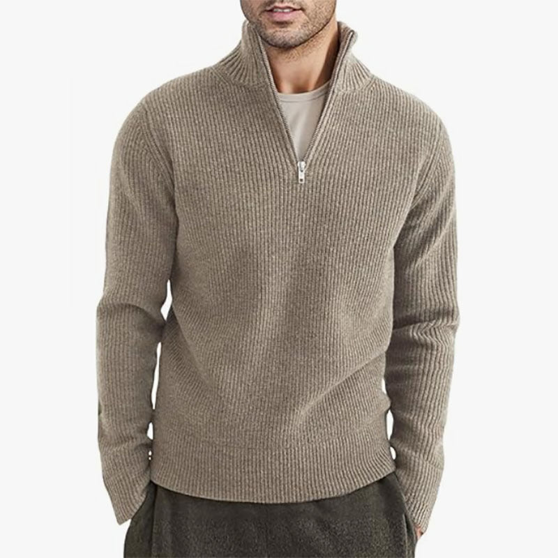 Pacific Quarter Zip Sweater Navy