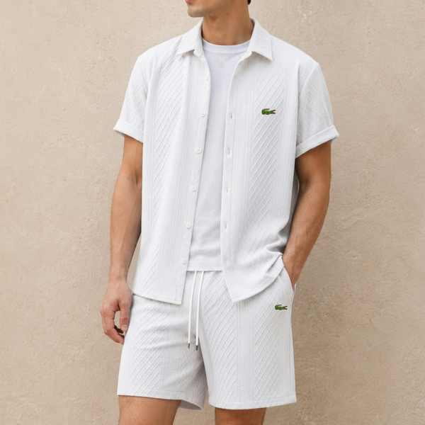 Summer Textured Two-Piece Set