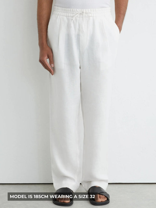Breezy Linen Relaxed Trousers